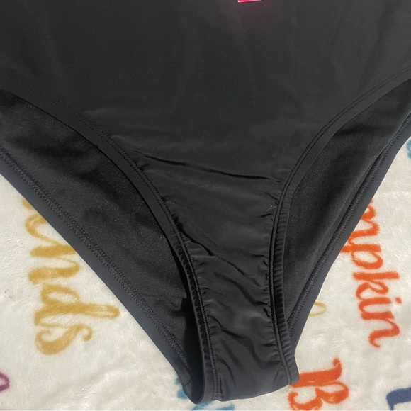 Xhilaration Black High Waist Swim Bottoms - Picture 3 of 6